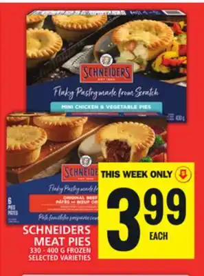 Food Basics SCHNEIDERS MEAT PIES offer