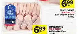 Foodland COMPLIMENTS AIR-CHILLED Split Chicken Wings offer