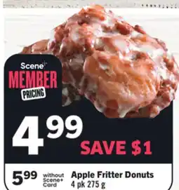 Foodland Apple Fritter Donuts offer