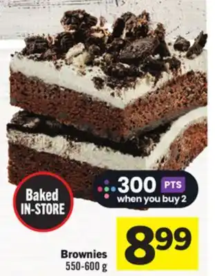 Foodland Brownies offer