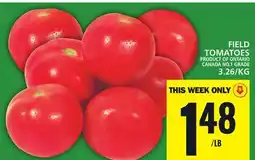Food Basics FIELD TOMATOES offer