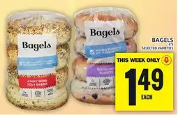 Food Basics BAGELS offer