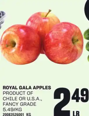 Loblaws ROYAL GALA APPLES offer