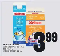 Loblaws NEILSON CREAM, 473 ML/1 L offer