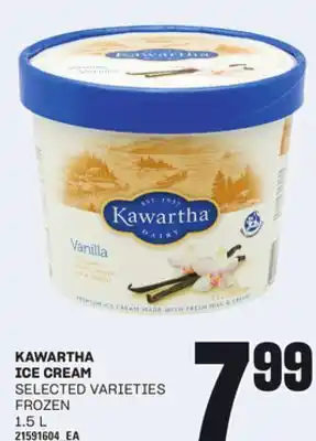 Loblaws KAWARTHA ICE CREAM, 1.5 L offer