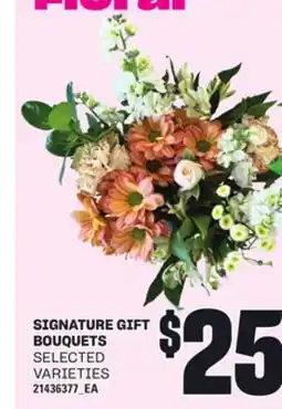 Loblaws SIGNATURE GIFT BOUQUETS offer