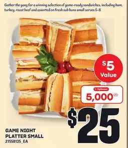 Loblaws GAME NIGHT PLATTER SMALL offer