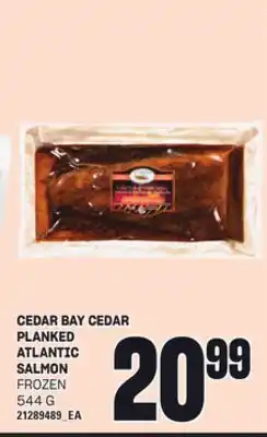 Loblaws CEDAR BAY CEDAR PLANKED ATLANTIC SALMON, 544 G offer