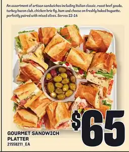 Loblaws GOURMET SANDWICH PLATTER PLATTER offer