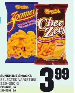 Loblaws SUNSHINE SNACKS, 225-250 G offer