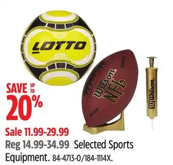 Canadian Tire Wilson Selected Sports Equipment offer