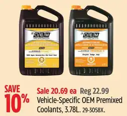 Canadian Tire OEM Vehicle-Specific OEM Premixed Coolants, 3.78L offer