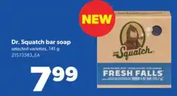 Real Canadian Superstore DR. SQUATCH BAR SOAP, 141 g offer