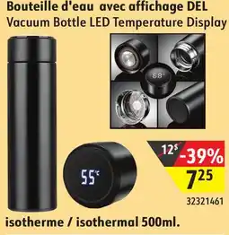 Sushi Shop Vacuum Bottle LED Temperature Display offer