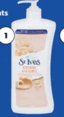 Real Canadian Superstore ST. IVES SOOTHING OATMEAL & SHEA BUTTER LOTION, 600 mL offer