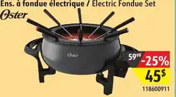 Sushi Shop Oster Electric Fondue Set offer