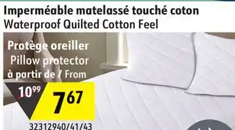Sushi Shop Waterproof Quilted Cotton Feel Pillow protector offer