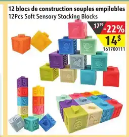 Sushi Shop 12Pcs Soft Sensory Stacking Blocks offer
