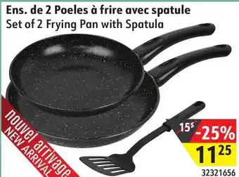 Sushi Shop Set of 2 Frying Pan with Spatula offer