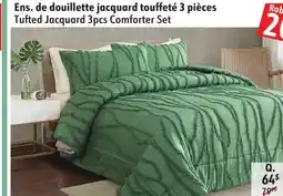 Sushi Shop Tufted Jacquard 3pcs Comforter Set offer