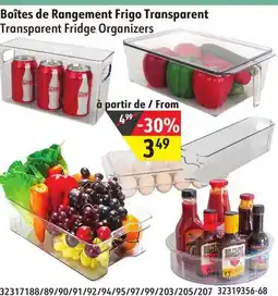 Sushi Shop Transparent Fridge Organizers offer