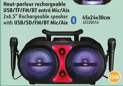 Sushi Shop 2x6.5 Rechargeable speaker offer