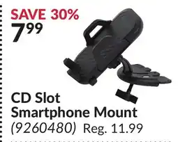Princess Auto CD Slot Smartphone Mount offer