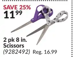 Princess Auto 2 pk 8 in. Scissors offer