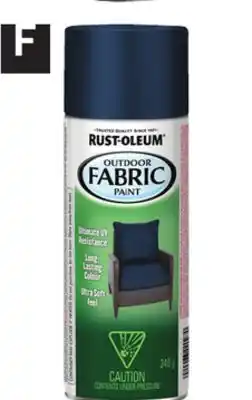 Princess Auto Fabric Spray Paints offer