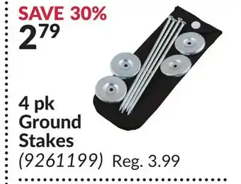Princess Auto 4 pk Ground Stakes offer