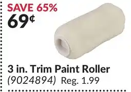 Princess Auto 3 in. Trim Paint Roller offer