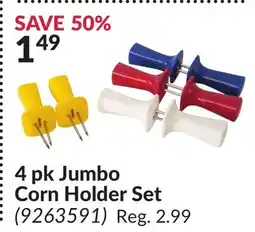 Princess Auto 4 pk Jumbo Corn Holder Set offer