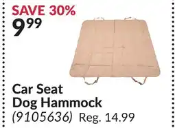 Princess Auto Car Seat Dog Hammock offer