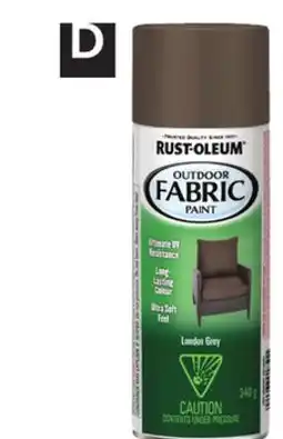 Princess Auto Fabric Spray Paints London Grey offer