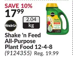 Princess Auto Shake 'n Feed All-Purpose Plant Food 12-4-8 offer
