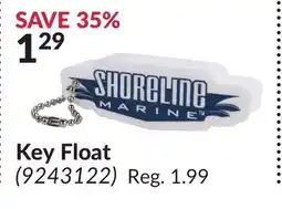 Princess Auto Key Float offer
