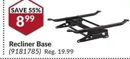 Princess Auto Recliner Base offer