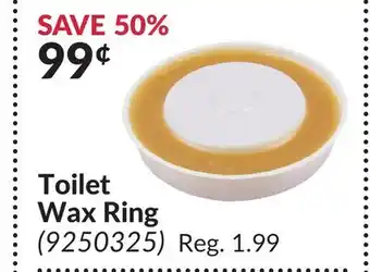 Princess Auto Toilet Wax Ring offer