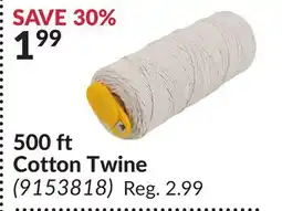 Princess Auto 500 ft Cotton Twine offer