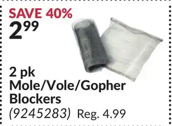 Princess Auto 2 pk Mole/Vole/Gopher Blockers offer