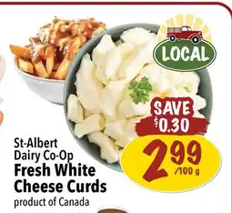 Farm Boy St-Albert Dairy Co-Op Fresh White Cheese Curds offer