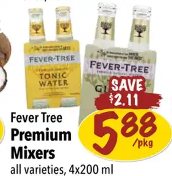 Farm Boy Fever Tree Premium Mixers offer