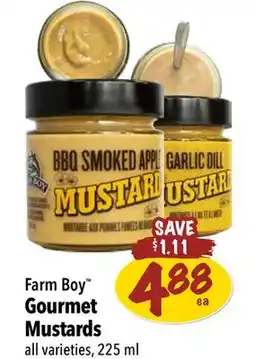 Farm Boy Farm Boy Gourmet Mustards offer