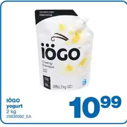 Wholesale Club YOGURT, 2 KG offer
