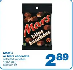 Wholesale Club CHOCOLATE, 100-120 G offer