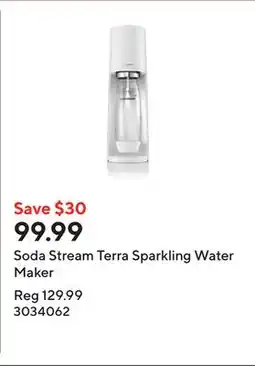 Staples Soda Stream Terra Sparkling Water Maker offer