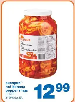 Wholesale Club HOT BANANA PEPPER RINGS, 3.78 L offer
