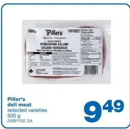 Wholesale Club PILLER'S DELI MEAT, 500 g offer