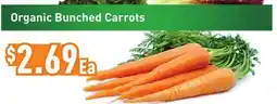 Healthy Planet Organic Bunched Carrots offer