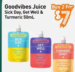 Healthy Planet Goodvibes Juice offer